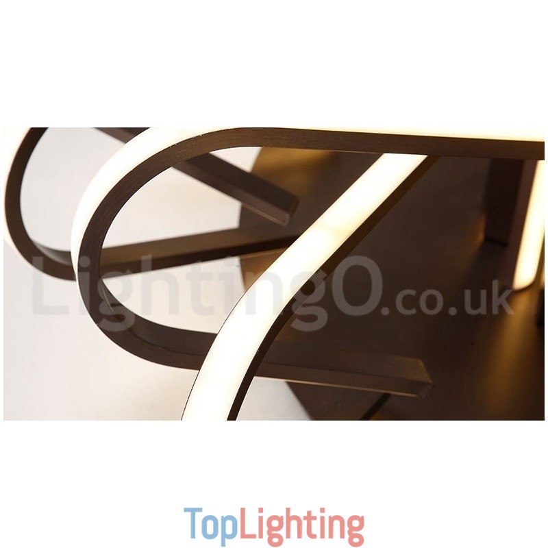 Bird's Nest Dimmable Modern Comtemporary Alumilium Flush Mount Ceiling Light Also Can Be Used As Wall Light