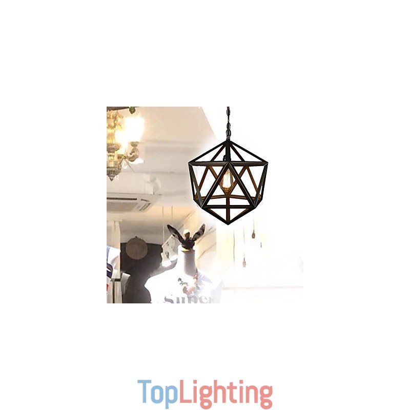 Rustic Lodge Vintage Metal Chandelier