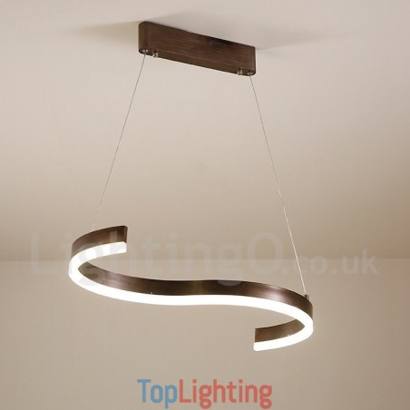 Dimmable Linear Pendant Light with Remote Control Modern Design Dimmable Linear Pendant Light with Remote Control Modern Design