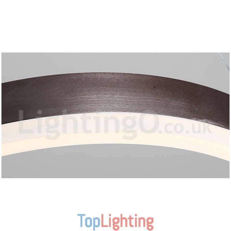 Dimmable Linear Pendant Light with Remote Control Modern Design