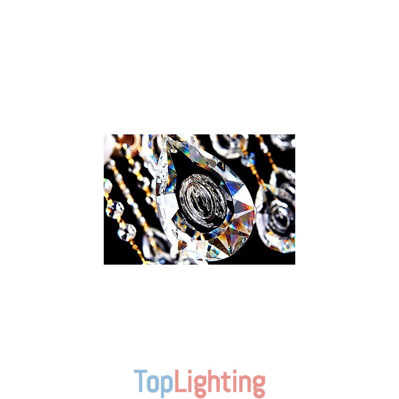 Jade Crystal Pendant lamp Candle Style Chandelier