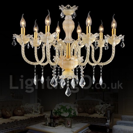 Crystal Luxurious Modern Contemporary Pendant Candle Chandelier Crystal Luxurious Modern Contemporary Pendant Candle Chandelier