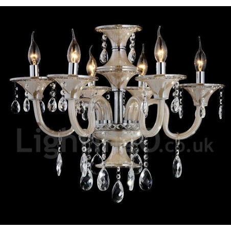 Crystal Luxurious Modern Contemporary Pendant Candle Chandelier Crystal Luxurious Modern Contemporary Pendant Candle Chandelier