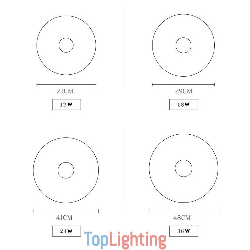 Dimmable Ultra thin Round Wood Ceiling Light with Acrylic Shade Ceiling Lamp Nordic Style