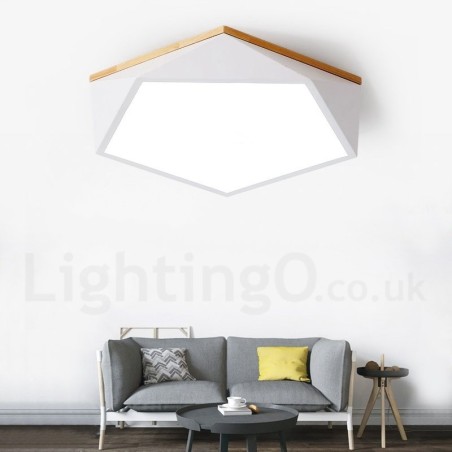 Dimmable Macaron Multi Colours Wood Ceiling Light with Acrylic Shade Ceiling Lamp Nordic Style Dimmable Macaron Multi Colours Wood Ceiling Light with Acrylic Shade Ceiling Lamp Nordic Style