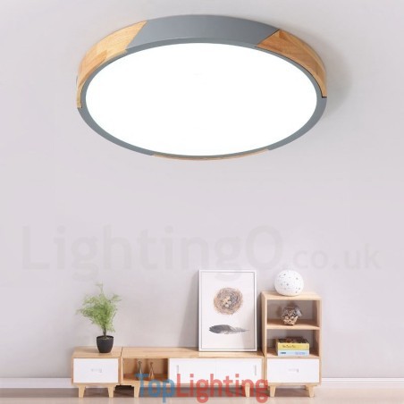 Dimmable Macaron Multi Colours Wood Ultra thin Ceiling Light with Acrylic Shade Ceiling Lamp Nordic Style Dimmable Macaron Multi Colours Wood Ultra thin Ceiling Light with Acrylic Shade Ceiling Lamp Nordic Style
