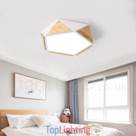 Dimmable Macaron Multi Colours Wood Ceiling Light with Acrylic Shade Ceiling Lamp Nordic Style Dimmable Macaron Multi Colours Wood Ceiling Light with Acrylic Shade Ceiling Lamp Nordic Style