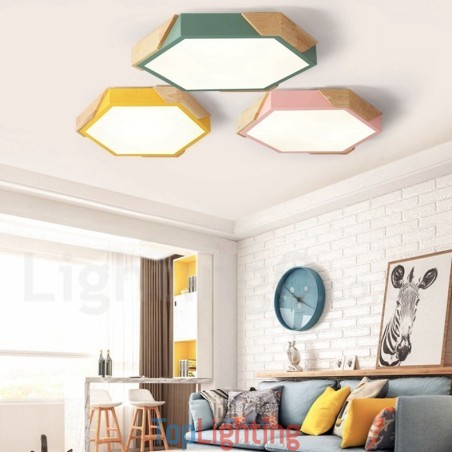 Dimmable Macaron Ultra thin Multi Colours Wood Ceiling Light with Acrylic Shade Ceiling Lamp Nordic Style Dimmable Macaron Ultra thin Multi Colours Wood Ceiling Light with Acrylic Shade Ceiling Lamp Nordic Style