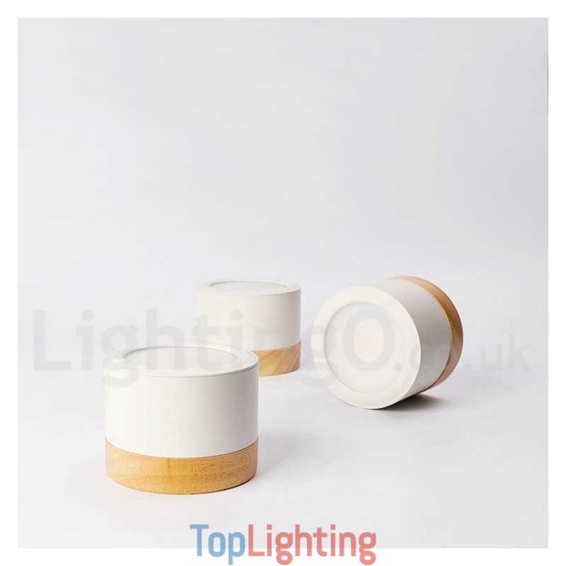 Wood Modern Design Mini Ceiling Light with Acrylic Shade Special for Also Can be Used as Wall Light