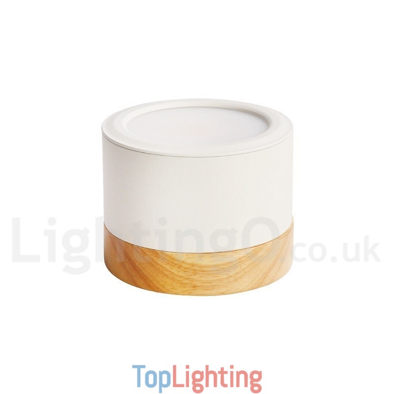 Wood Modern Design Mini Ceiling Light with Acrylic Shade Special for Also Can be Used as Wall Light