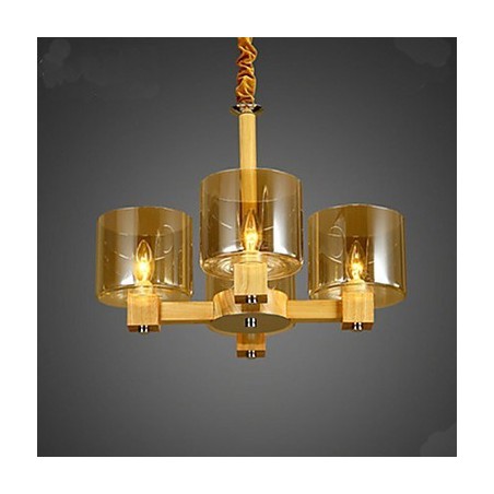 Fashion Pendant lamp Table Wooden Glass Cover Fashion Pendant lamp Table Wooden Glass Cover
