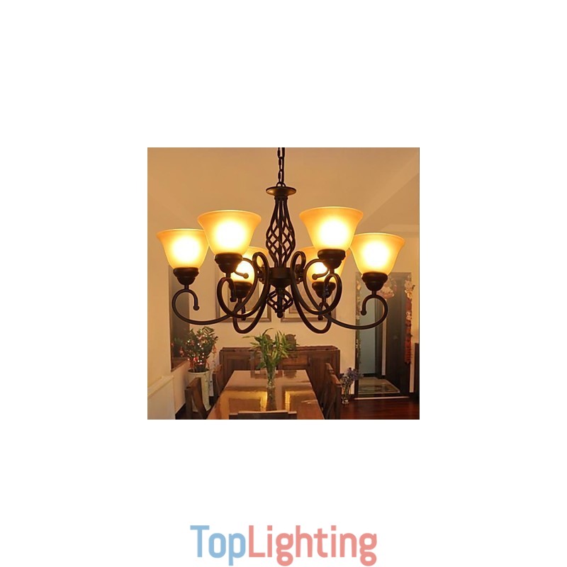 Rustic Lodge Vintage Retro Metal Chandelier Kids