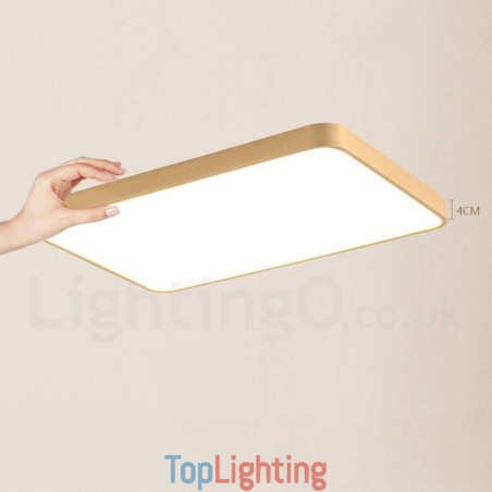 Ultra Thin Rectangle Dimmable Modern Contemporary Nordic Style Flush Mount Brass Ceiling Lights with Acrylic Shade Also Can Be Used As Wall Light Ultra Thin Rectangle Dimmable Modern Contemporary Nordic Style Flush Mount Brass Ceiling Lights with Acrylic Shade Also Can Be Used As Wall Light