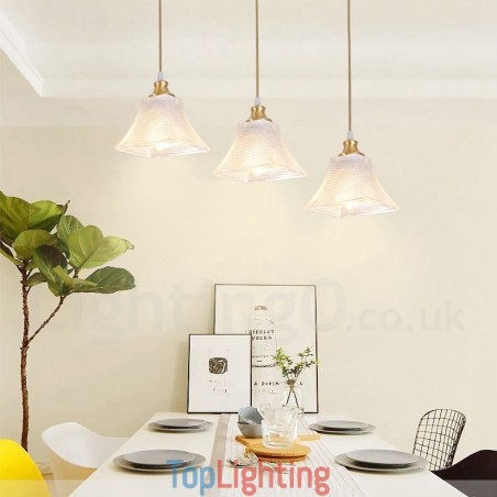 Pure Brass Rustic Lodge Nordic Style Pendant Light with Glass Shade Pure Brass Rustic Lodge Nordic Style Pendant Light with Glass Shade