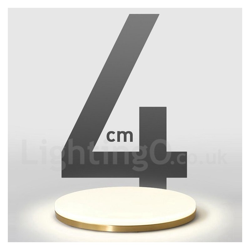 Brass Ultra Thin Round Dimmable Modern Contemporary Nordic Style Flush Mount Ceiling Lights with Acrylic Shade Also Can Be Used As Wall Light