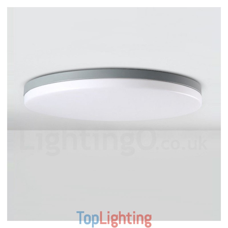 Ultra Thin Round Dimmable Modern Contemporary Nordic Style Flush Mount Ceiling Lights with Acrylic Shade Also Can Be Used As Wall Light