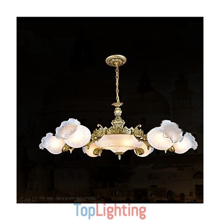 Traditional Classic Vintage Retro Bronze Metal Chandelier Traditional Classic Vintage Retro Bronze Metal Chandelier