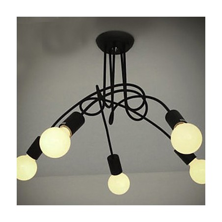 Modern Contemporary Painting Metal Chandelier Modern Contemporary Painting Metal Chandelier