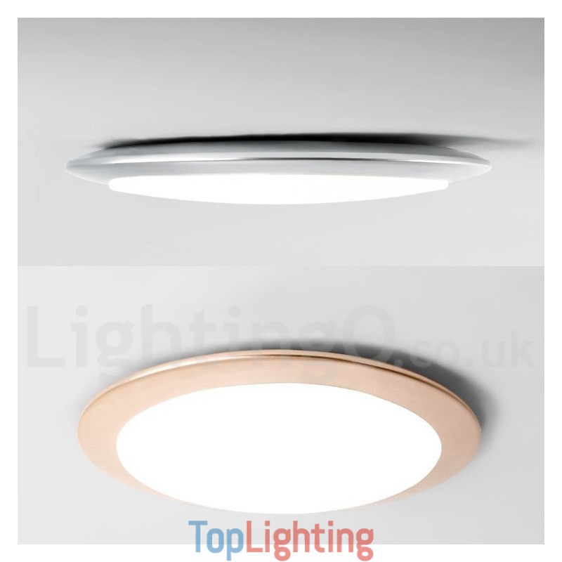 4CM Thick Super Thin Dimmable Modern Contemporary Nordic Style Flush Mount Ceiling Lights with Acrylic Shade with Remote Control Also Can Be Used As Wall Light
