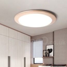 4CM Thick Super Thin Dimmable Modern Contemporary Nordic Style Flush Mount Ceiling Lights with Acrylic Shade with Remote Control Also Can Be Used As Wall Light