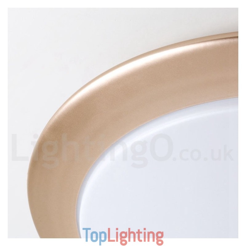 4CM Thick Super Thin Dimmable Modern Contemporary Nordic Style Flush Mount Ceiling Lights with Acrylic Shade with Remote Control Also Can Be Used As Wall Light