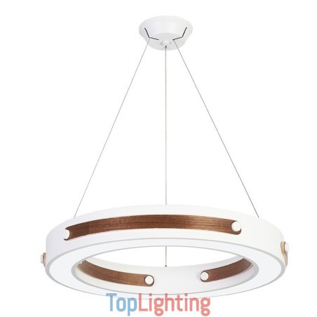 Multi Wood Colours Ring Modern Contemporary Pendant Light with Acrylic Shade Multi Wood Colours Ring Modern Contemporary Pendant Light with Acrylic Shade