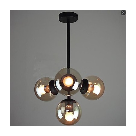 Glass Ball Iron Beanstalk Molecular Ceiling Lamps Glass Ball Iron Beanstalk Molecular Ceiling Lamps