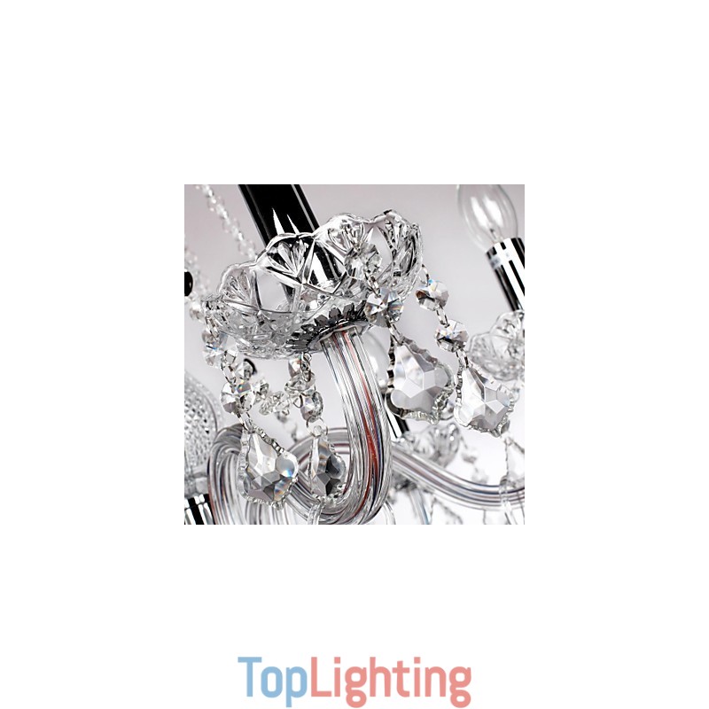 Candle Featured Luxury 6 Lights Chandelier
