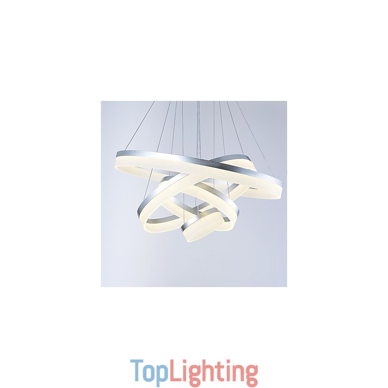 Acrylic Chandelier Ring Pendant Light Lighting Fixtures with