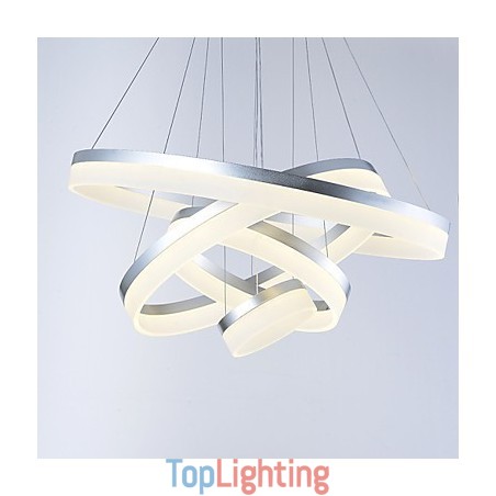 Acrylic Chandelier Ring Pendant Light Lighting Fixtures with Acrylic Chandelier Ring Pendant Light Lighting Fixtures with