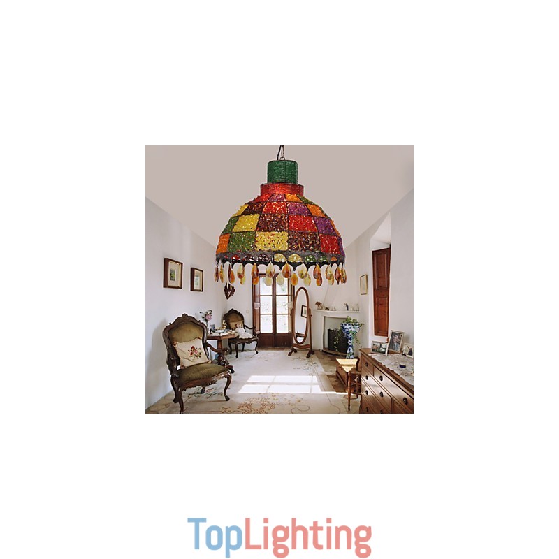 Mini Style Vintage Chandelier Manual lamp