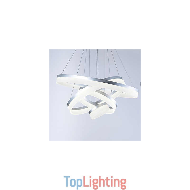 Acrylic Chandelier Ring Pendant Light Lighting Fixtures with