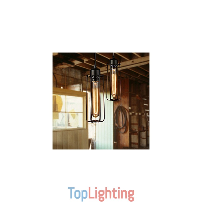 Chandelier Mini Style Rustic Lodge Retro Metal 3 Light Pendant Light