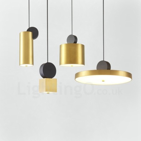 4 Styles Gold Black Postmodern Pendant Light 4 Styles Gold Black Postmodern Pendant Light