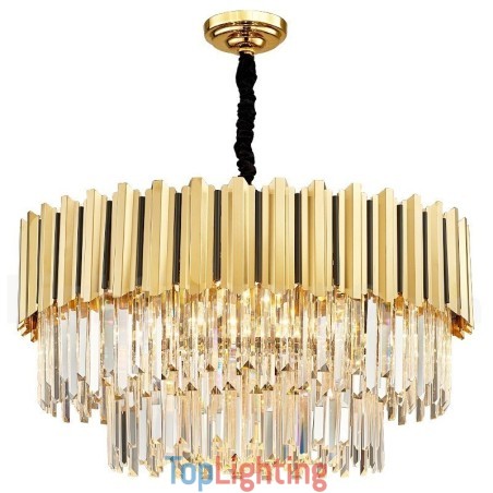 This Year Luxury Postmodern Gold Round K9 Crystal Pendant Chandelier Exhibition Hall This Year Luxury Postmodern Gold Round K9 Crystal Pendant Chandelier Exhibition Hall