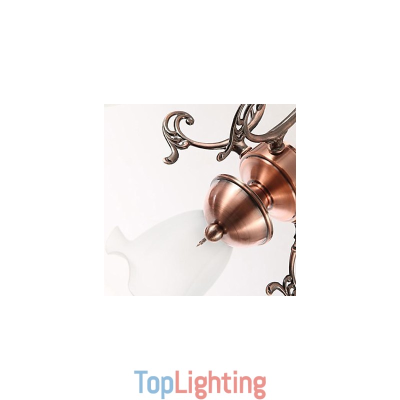Modern Contemporary Traditional Classic Retro Electroplated Metal Flush Mount