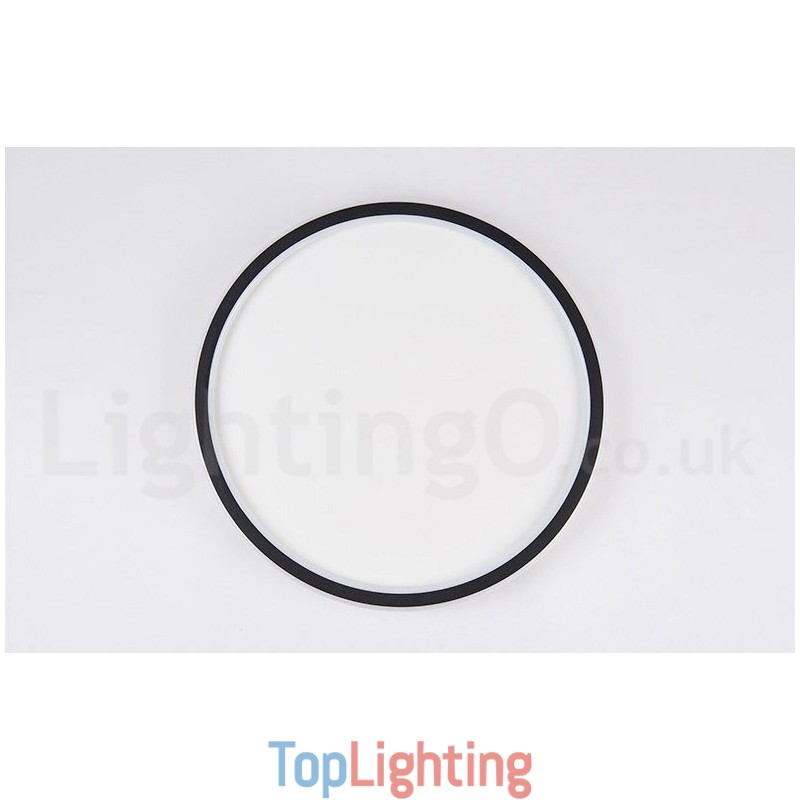 Ultra Thin Dimmable Modern Contemporary Nordic Style Flush Mount Ceiling Lights with Remote Control Also Can Be Used As Wall Light