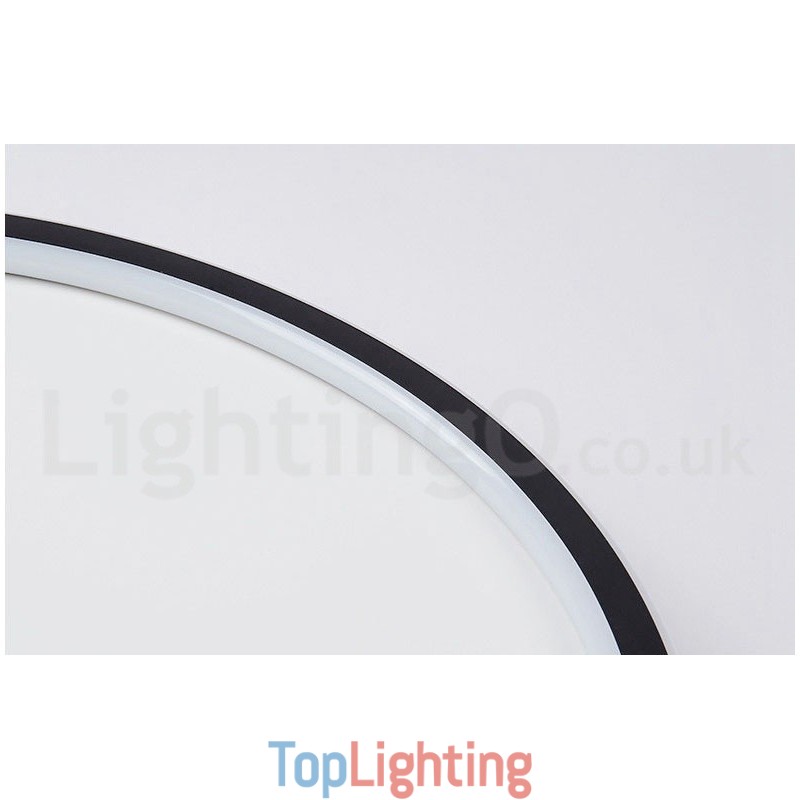 Ultra Thin Dimmable Modern Contemporary Nordic Style Flush Mount Ceiling Lights with Remote Control Also Can Be Used As Wall Light