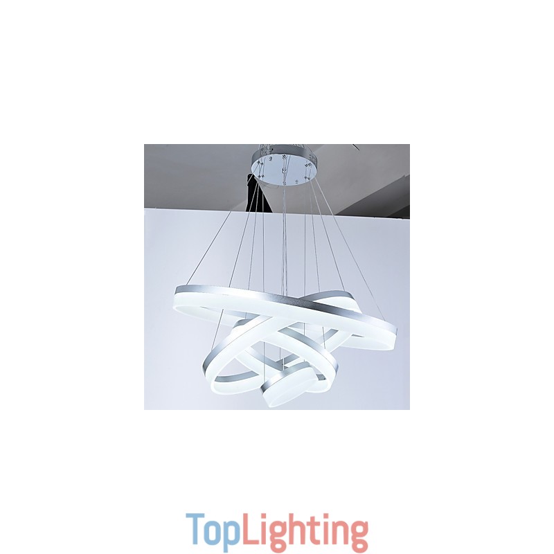 Acrylic Chandelier Ring Pendant Light Lighting Fixtures with