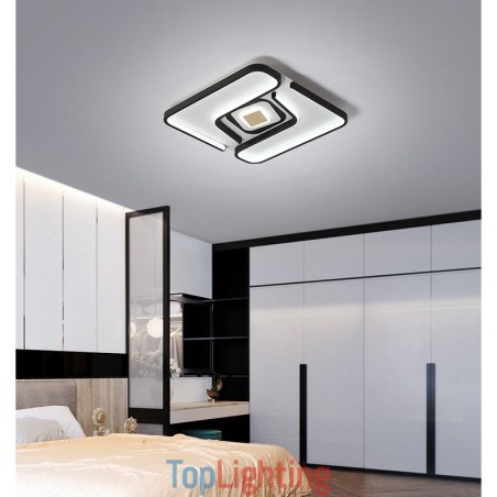 Square Modern Contemporary Flush Mount Light Square Modern Contemporary Flush Mount Light