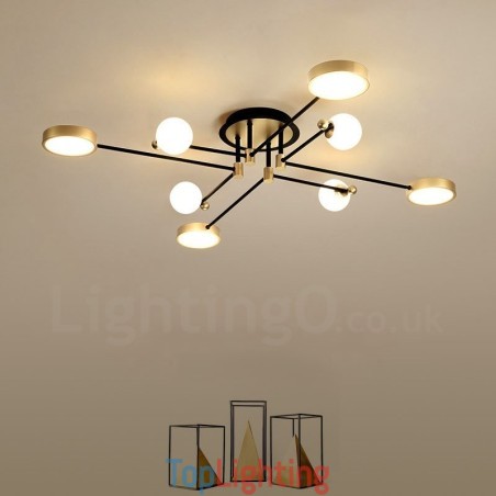 Gold Black Ceiling Modern Metal Chandelier Gold Black Ceiling Modern Metal Chandelier