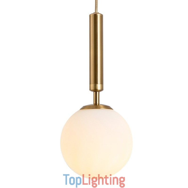 Modern Contemporary Pendant Light with Glass Shade