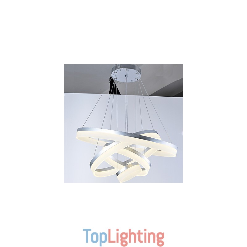 Acrylic Chandelier Ring Pendant Light Lighting Fixtures with