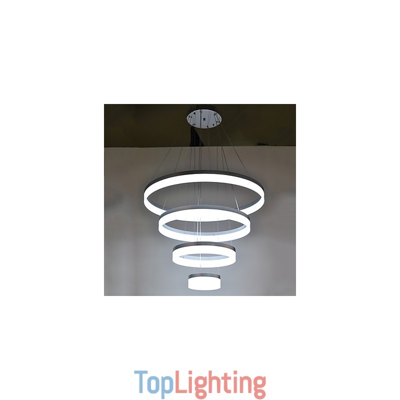 Acrylic Chandelier Ring Pendant Light Lighting Fixtures with