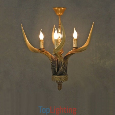 4 Light Rustic Artistic Retro Antler Antique Chandelier 4 Light Rustic Artistic Retro Antler Antique Chandelier