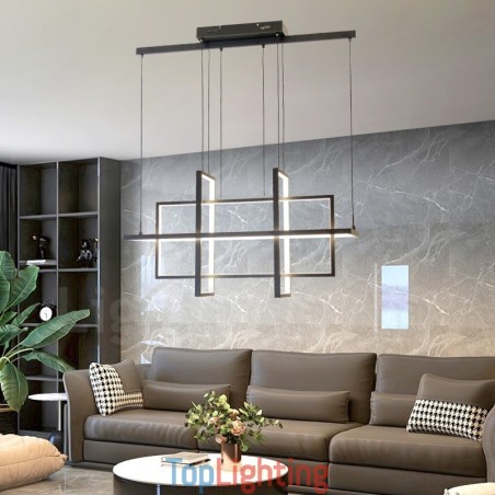 Dimmable Pendant Light Modern Design Four Rectangles Dimmable Pendant Light Modern Design Four Rectangles