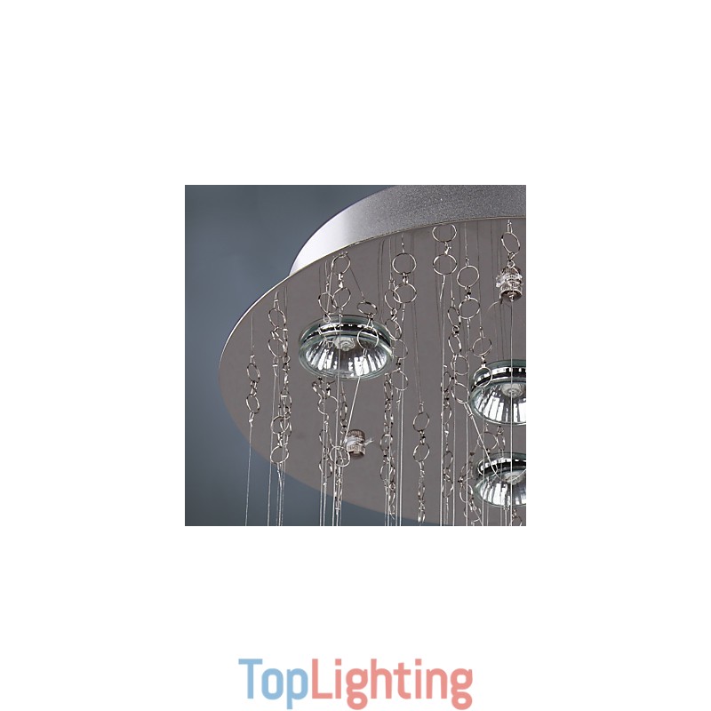 Chandelier Luxury Modern Crystal 4 Lights