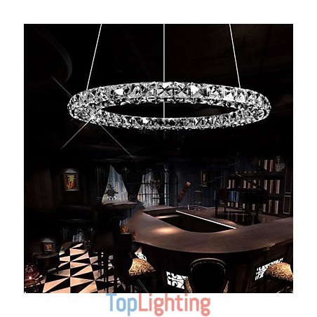 Crystal Pendant Lighting Modern Single D40CM Three Sides K9 Crystal Indoor Ceiling Lights Lamp Fixtures Crystal Pendant Lighting Modern Single D40CM Three Sides K9 Crystal Indoor Ceiling Lights Lamp Fixtures