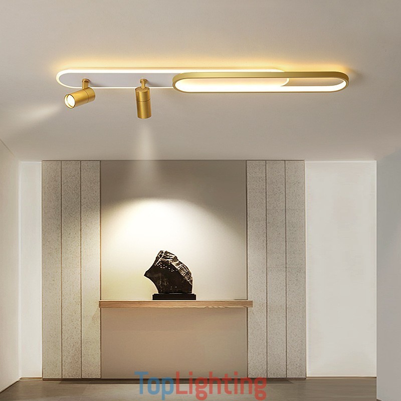 Nordic Long Strip Ceiling Bright Downlight