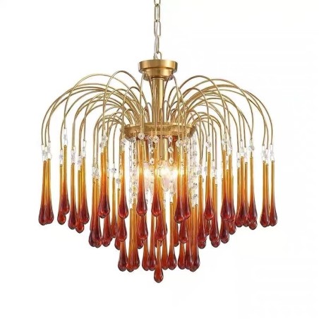 Water Drop Glass Chandelier luminaire Water Drop Glass Chandelier luminaire